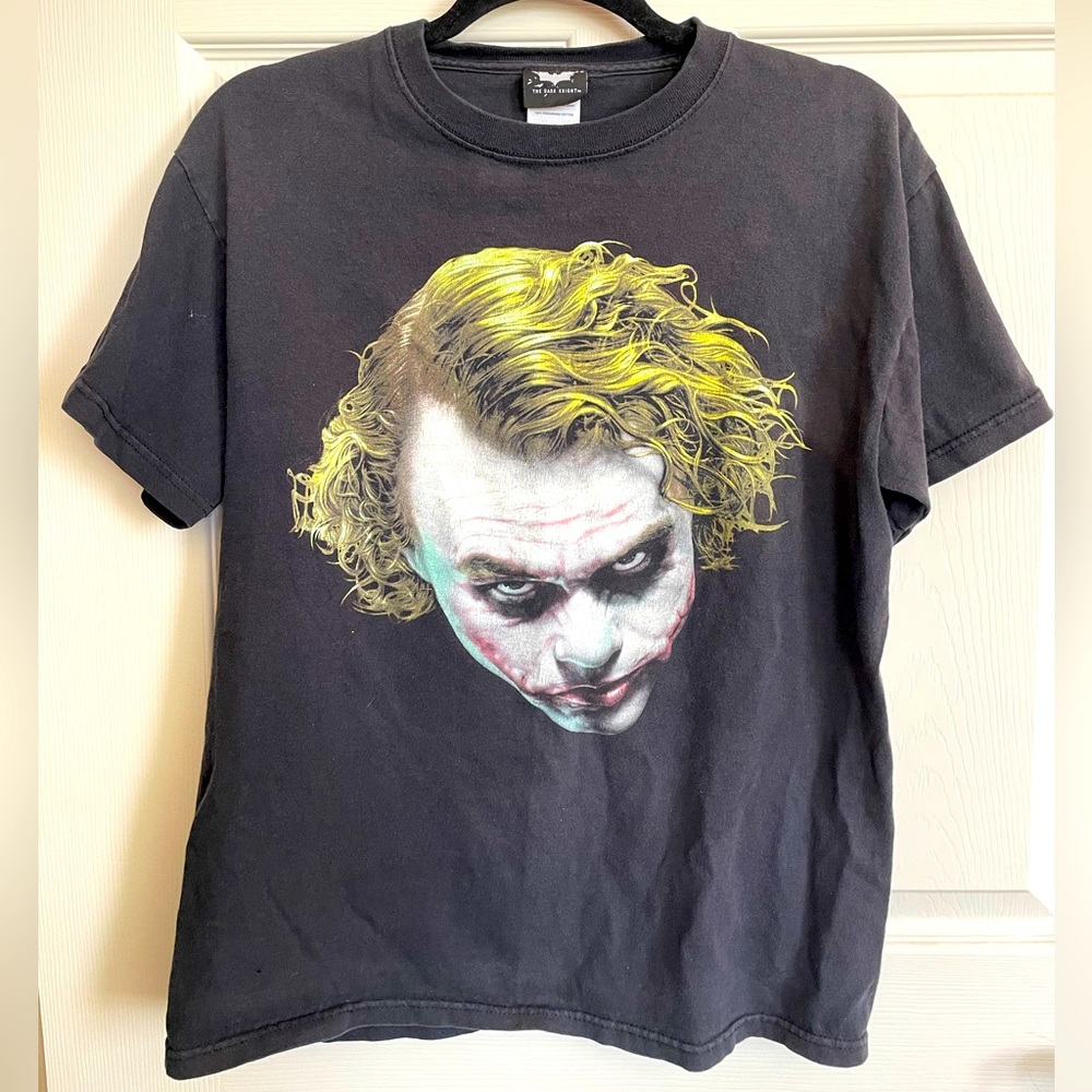 VINTAGE HEATH LEDGER JOKE T-SHIRT - Unisex Adult Size M